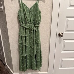 LC Lauren Conrad Polka Dot Dress Size M